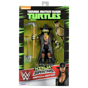 WWE Donatello as Undertaker -  Teenage Mutant Ninja Turtles 2 TMNT Ninja Superstars Toy Wrestling Action Figure