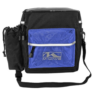 Ventura  Utrecht Handlebar Bicycle Bag in Black/Blue