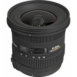 10-20mm f/3.5 EX DC HSM Autofocus Zoom Lens For Nikon Cameras