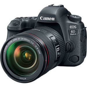 EOS 6D Mark II DSLR Camera with EF 24-105mm f/4L IS II USM Lens