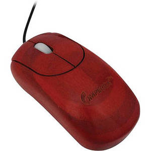 Custom Carved Designer Bamboo Mouse (Cherry)
