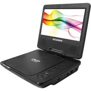 SDVD7040B 7" Portable Swivel Screen DVD Player