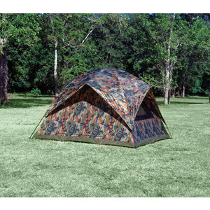 Headquarters Camouflage Square Dome Tent