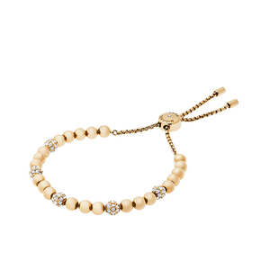 Brilliance Gold-Tone Slider Bracelet