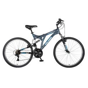 Polaris PO2602-1-MT 26" Unisex Scrambler Full Suspension Mountain Bike