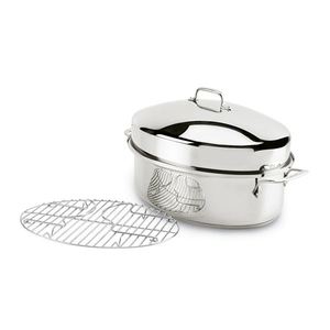 Stainless Steel 10 Qt. Covered Roaster