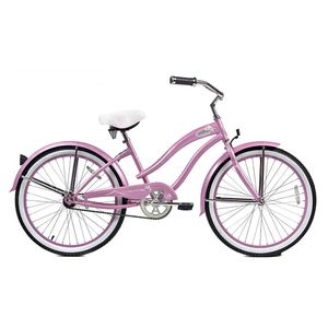 Micargi Pink Rover 24&quot; Women's Beach Cruiser