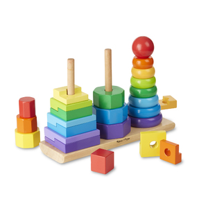 Geometric Stacker Toy Ages 2-4 Years