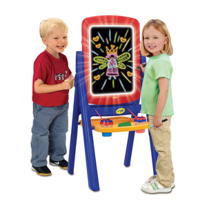 Crayola Qwikflip Glow Easel