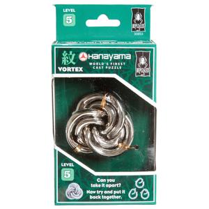Bepuzzled Hanayama Level 5 Cast Puzzle - Vortex