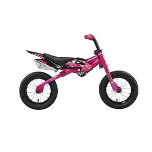 Kawasaki&trade; MX1 Running/Balance Bicycle, 12 inch wheels, Kid's Bike, Pink