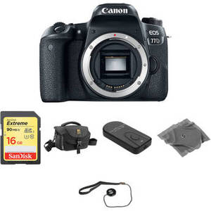EOS 77D DSLR Camera Body Basic Kit
