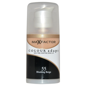 Max Factor Colour Adapt Skin Tone Adapting Makeup - # 55 Blushing Beige by  for Women - 34 ml Make Up
