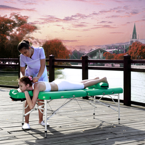 Master Massage 30&quot; Calypso LX Ultra Light Weight Portable Massage Table in Emerald Green