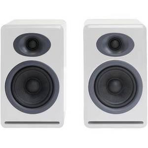 P4 2-Way Passive Bookshelf Speakers (White, Pair)