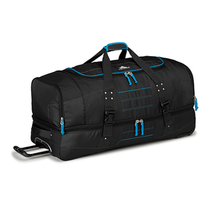 Ultimate Access 2.0 36" Drop-Bottom Wheeled Duffel Black/Blue