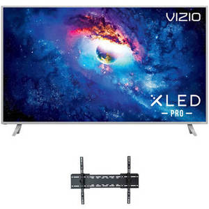 P-Series 55"-Class HDR UHD SmartCast IPS XLED Pro Home Theater Display and Tilting Wall Mount Kit