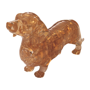 Bepuzzled 3D Crystal Puzzle - Dachshund: 41 Pcs