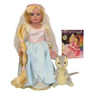Dazzleworks Deluxe Once Upon a time Storybook doll Cinderella