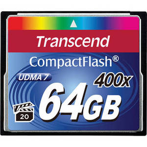 64GB CompactFlash Memory Card 400x UDMA