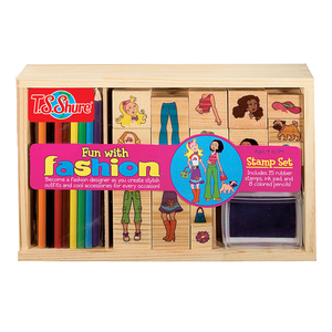 TS Shure Fun with Fashion Wooden Stamp Set