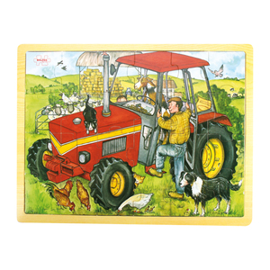 Big Jigs 24 Piece Tractor Tray Puzzle