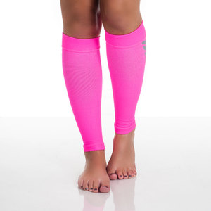 Remedy Calf Compression Running Sleeve Socks - Medium/Pink