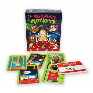 Gamewright Too Many Monkeys Card Game