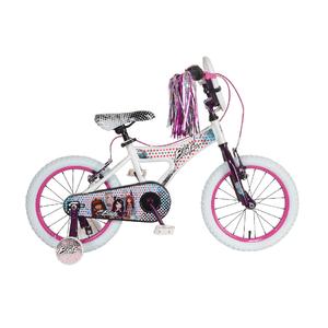 Bratz LT1601-1-JV 16&quot; Girl's Road Bike - White/Purple