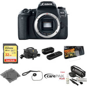 EOS 77D DSLR Camera Body Deluxe Kit