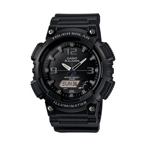 Tough Solar Ani-Digi Watch Matte Black/Grey