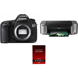 EOS 5DS R DSLR Camera Body with Inkjet Printer Kit