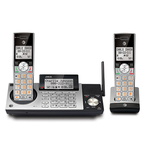 2 Handset DECT 6.0 Expandable Cordless Telephone