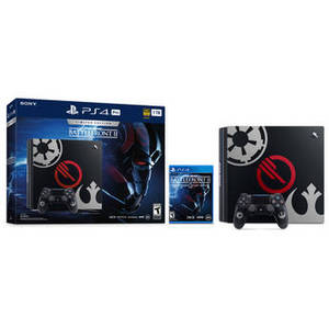 Star Wars Battlefront II Limited Edition PlayStation 4 Pro Bundle (Jet Black)