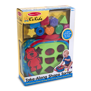 Melissa & Doug Take-Along Shape Sorter