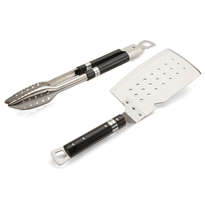 2pc TriTip Stainless Steel Grill Tool Set