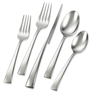 Bellasera 45pc Stainless Steel Flatware Set