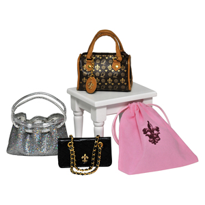 The Queen's Treasures The Queens Treasures Set of 3 Classic American Designer Handbags! High Quality Accessories Set for 18 Inch Girl Doll Clothing