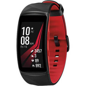 Gear Fit2 Pro Fitness Band (Small, Red)