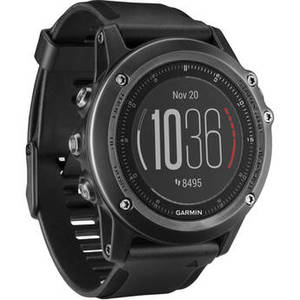 fenix 3 HR Multi-Sport Training GPS Watch (Titanium, Titanium Band