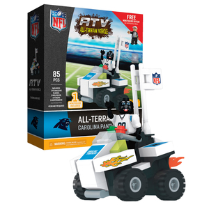OYO Sports NFL Carolina Panthers NFL 4 wheel ATV with Mascot
