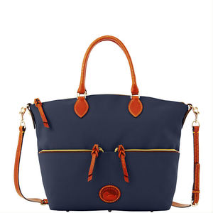Nylon Large Pocket Satchel