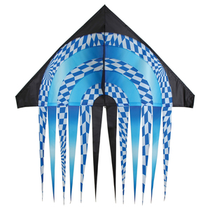 Premier Kite Blue Opt 56-Inch Stream Delta Kite