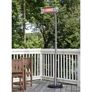 Stainless Steel Offset Pole Infrared Patio Heater