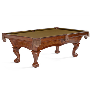 Danbury 8ft Ball & Claw Pool Table Chestnut/Sahara
