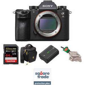 Alpha a9 Mirrorless Digital Camera Deluxe Kit