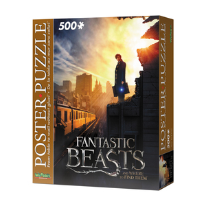 Wrebbit Puzzles Fantastic Beasts New York City 500 Piece Poster Puzzle