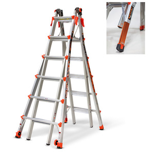 Xtreme M26 Articulating Ladder w/Ratchet Levelers