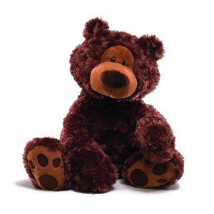 Philbin the Bear: Dark Brown 18"
