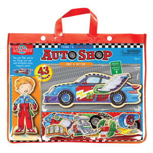 TS Shure Auto Shop Mike and His Car Magnetic Action Hero